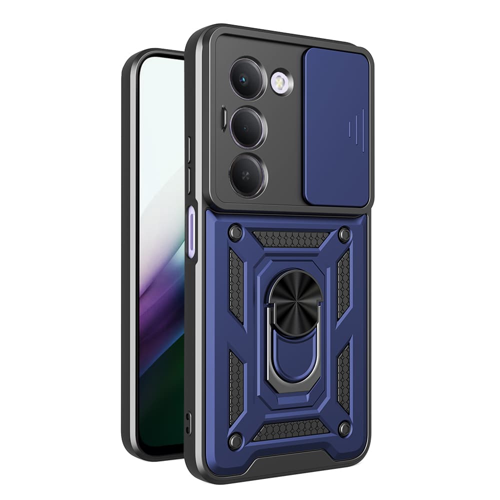 Techsuit CamShield Series pouzdro pro Xiaomi Redmi 15 4G/5G modré - náhled 1