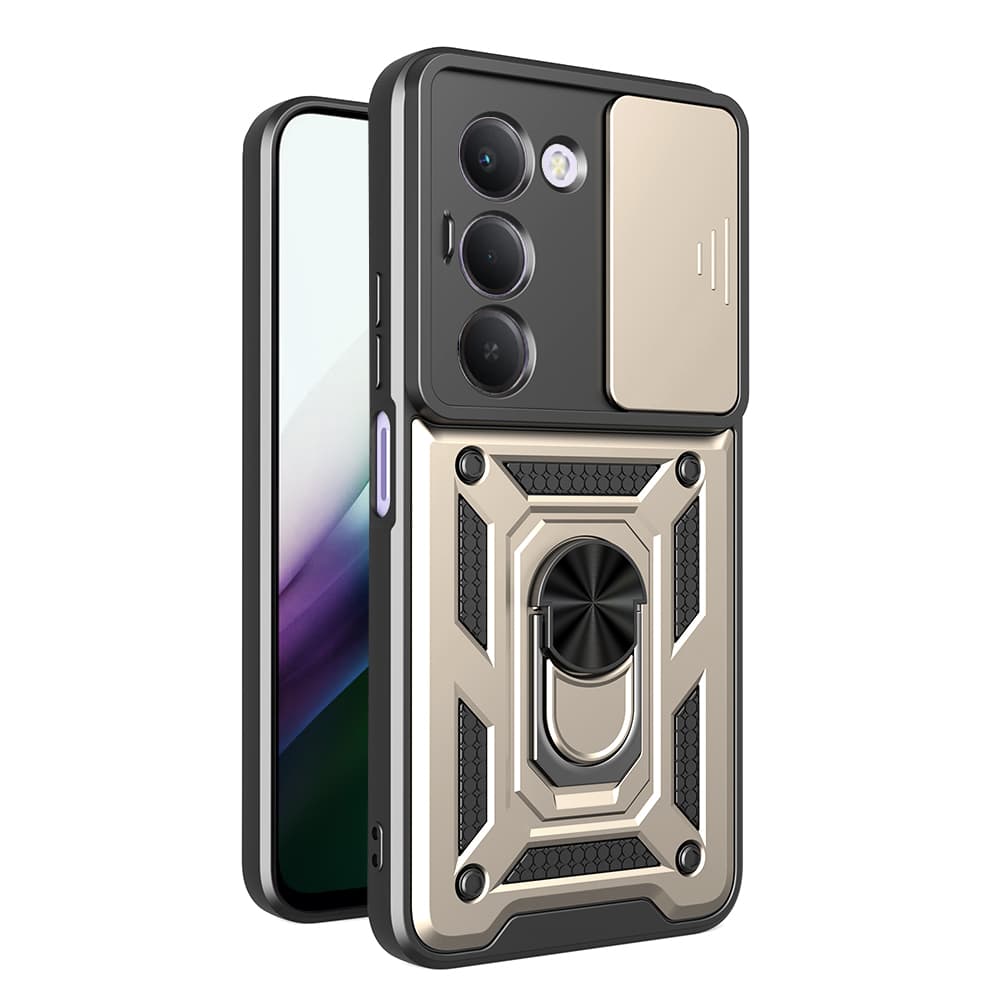 Techsuit CamShield Series pro Xiaomi Redmi 15 4G / Redmi 15 5G zlatá - náhled 1