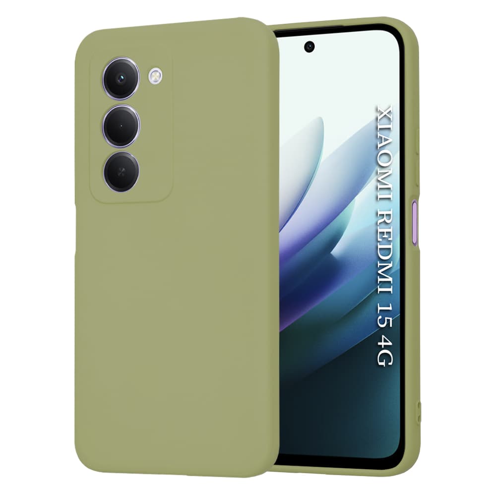 Techsuit SoftFlex pro Xiaomi Redmi 15 4G / Redmi 15 5G v barvě matcha - náhled 1