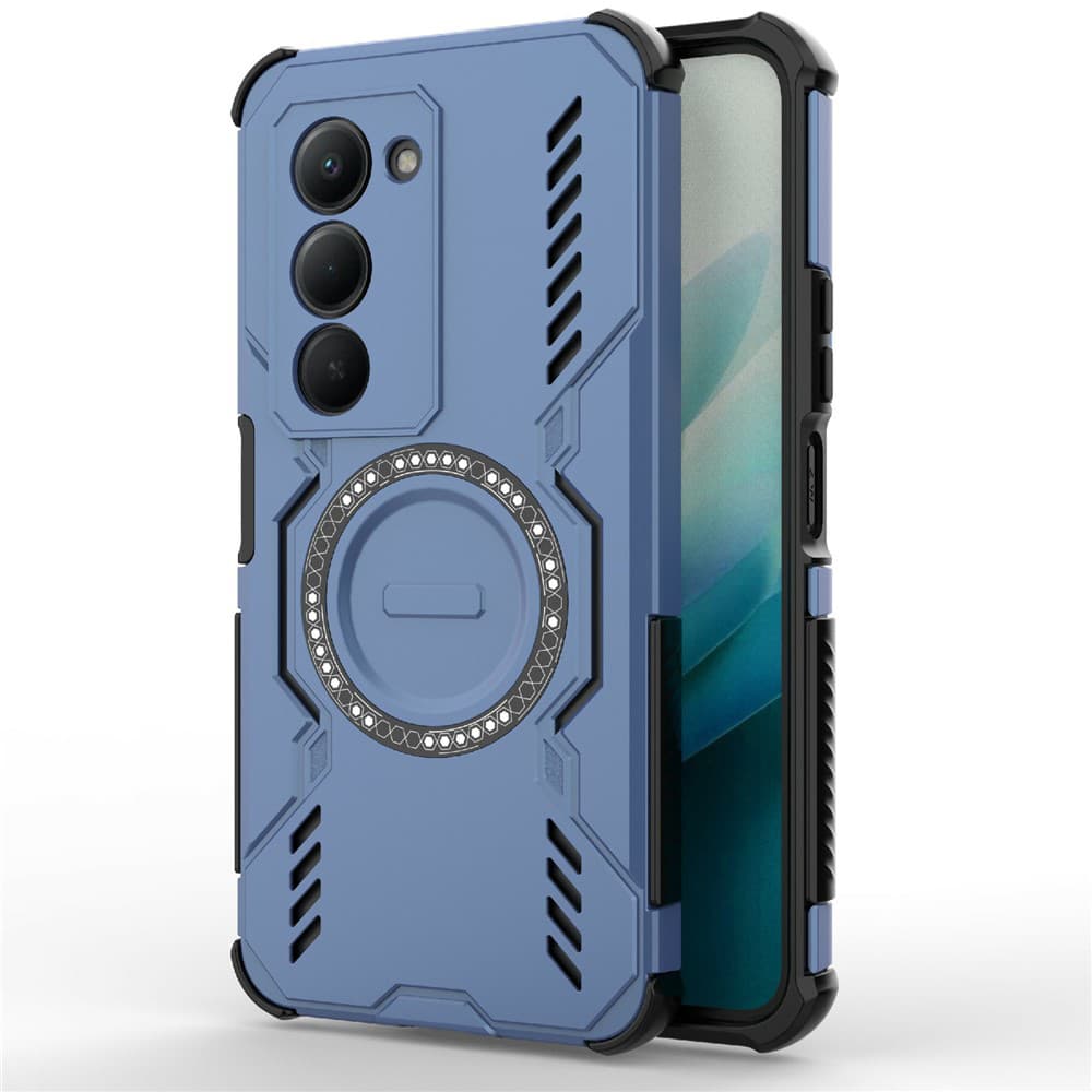 Pouzdro Techsuit ArmorMag pro Xiaomi Redmi 15 4G Redmi 15 5G modré - náhled 1