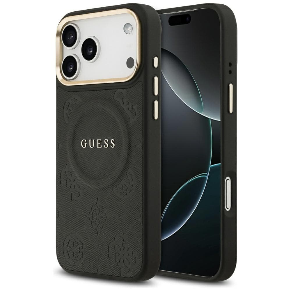 Guess Peony Hot Stamp MagSafe GUHMP17XPSAMSECK iPhone 17 Pro Max černý - náhled 1