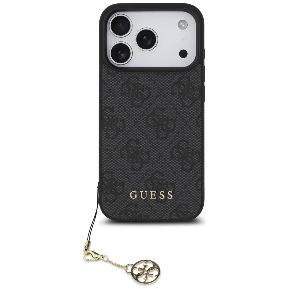 Guess Hardcase 4G Charm Cradle MagSafe iPhone 17 Pro černý - náhled 1