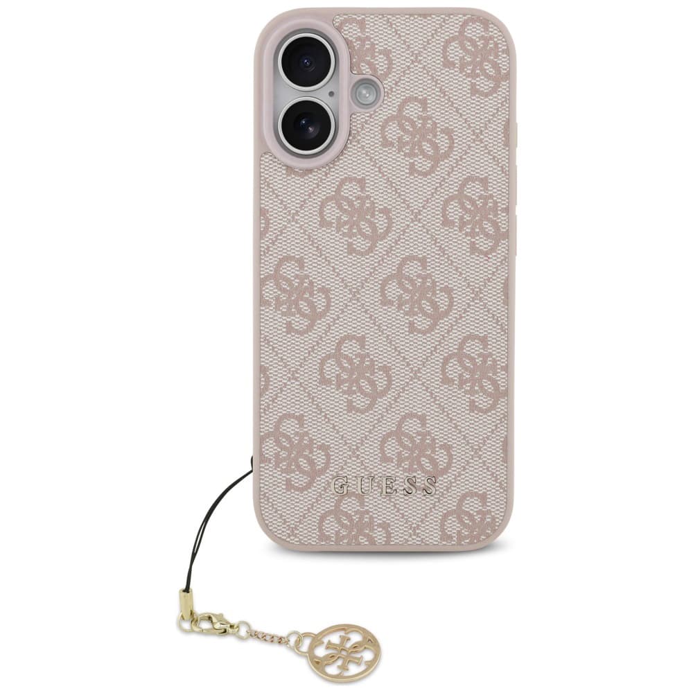 Guess Hardcase 4G Charm Cradle MagSafe iPhone 17 růžová - náhled 1