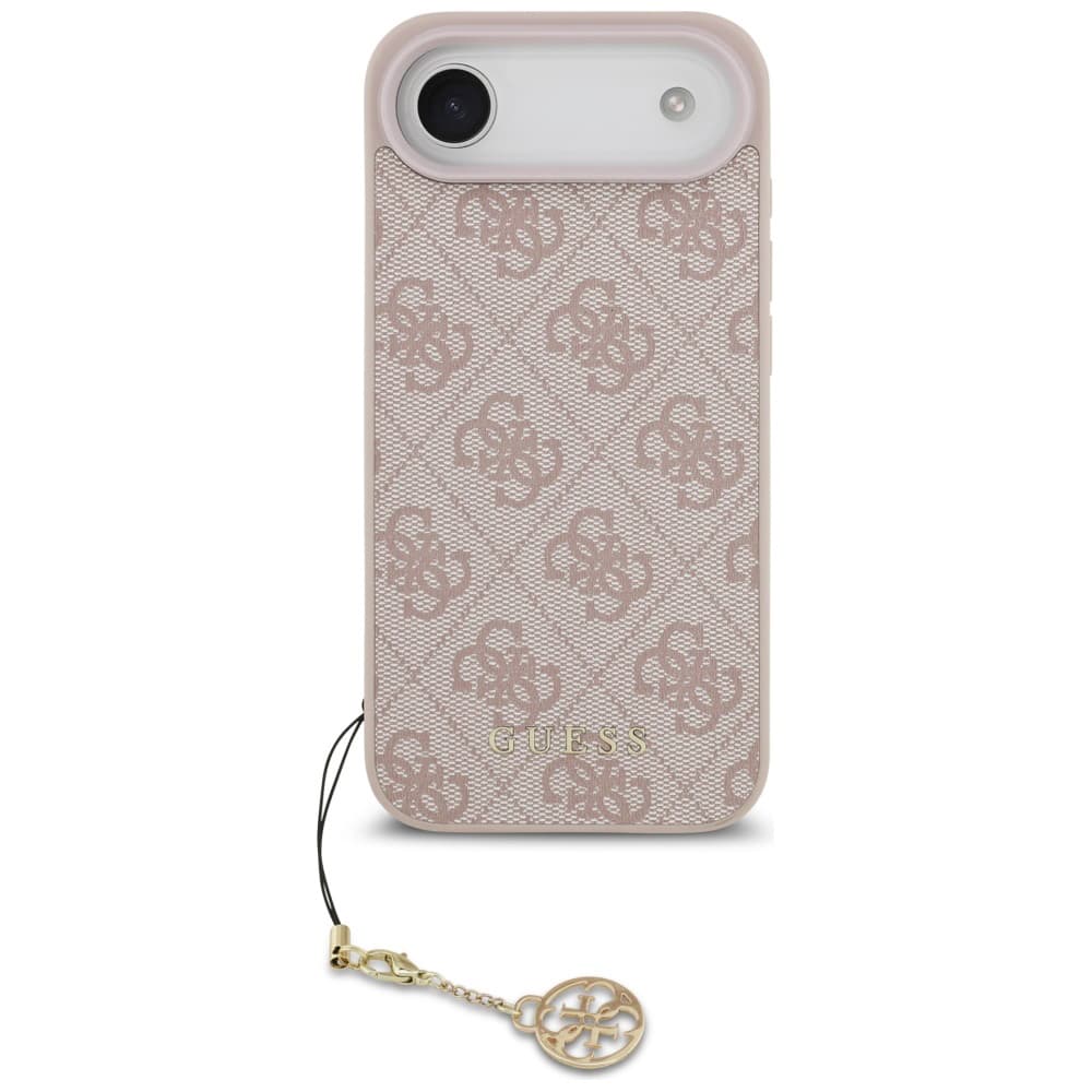 Guess Hardcase 4G Charm Cradle MagSafe iPhone 17 Air růžová - náhled 1