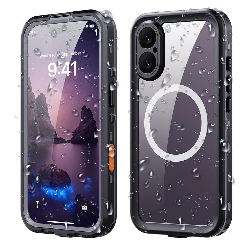 ShellBox Vodotěsné pouzdro IP68 iPhone 17 černé