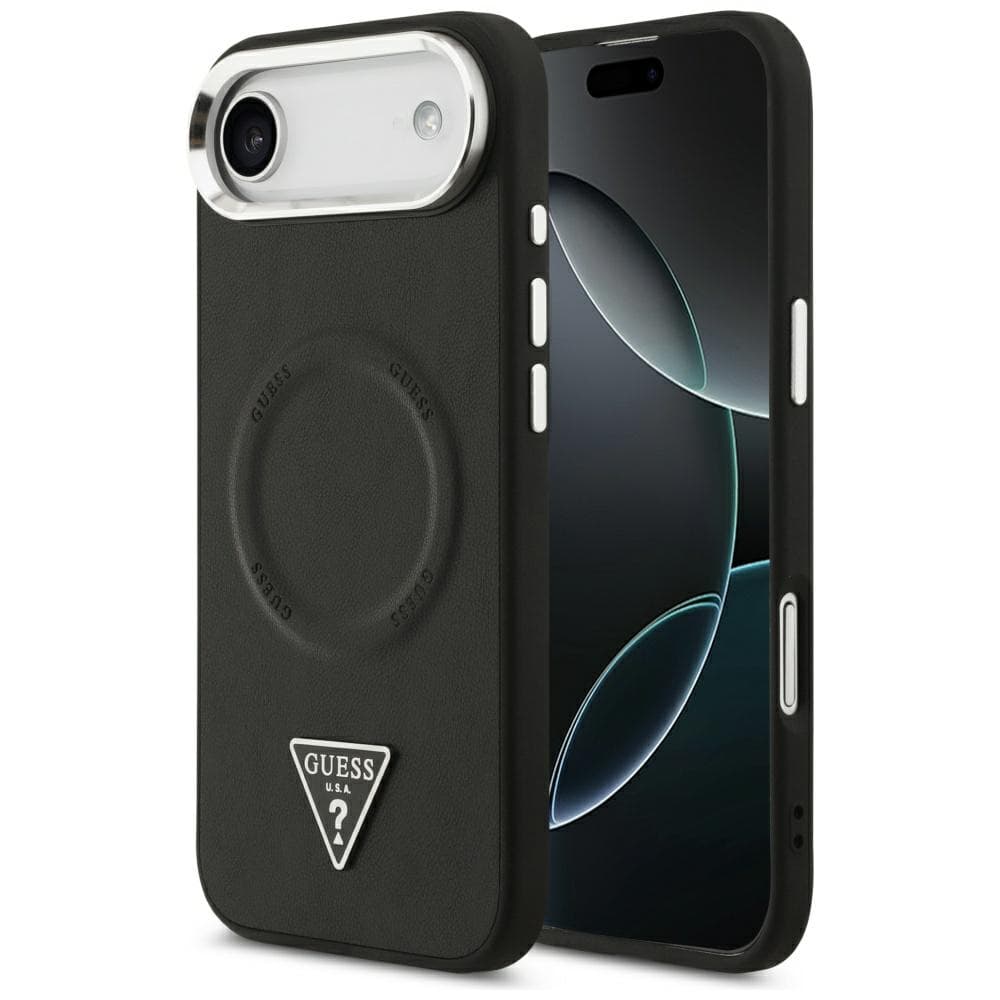 Guess Hardcase Triangle Logo MagSafe iPhone 17 Air černý - náhled 1