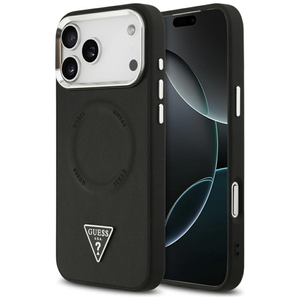 Guess Hardcase Triangle Logo MagSafe iPhone 17 Pro černý - náhled 1