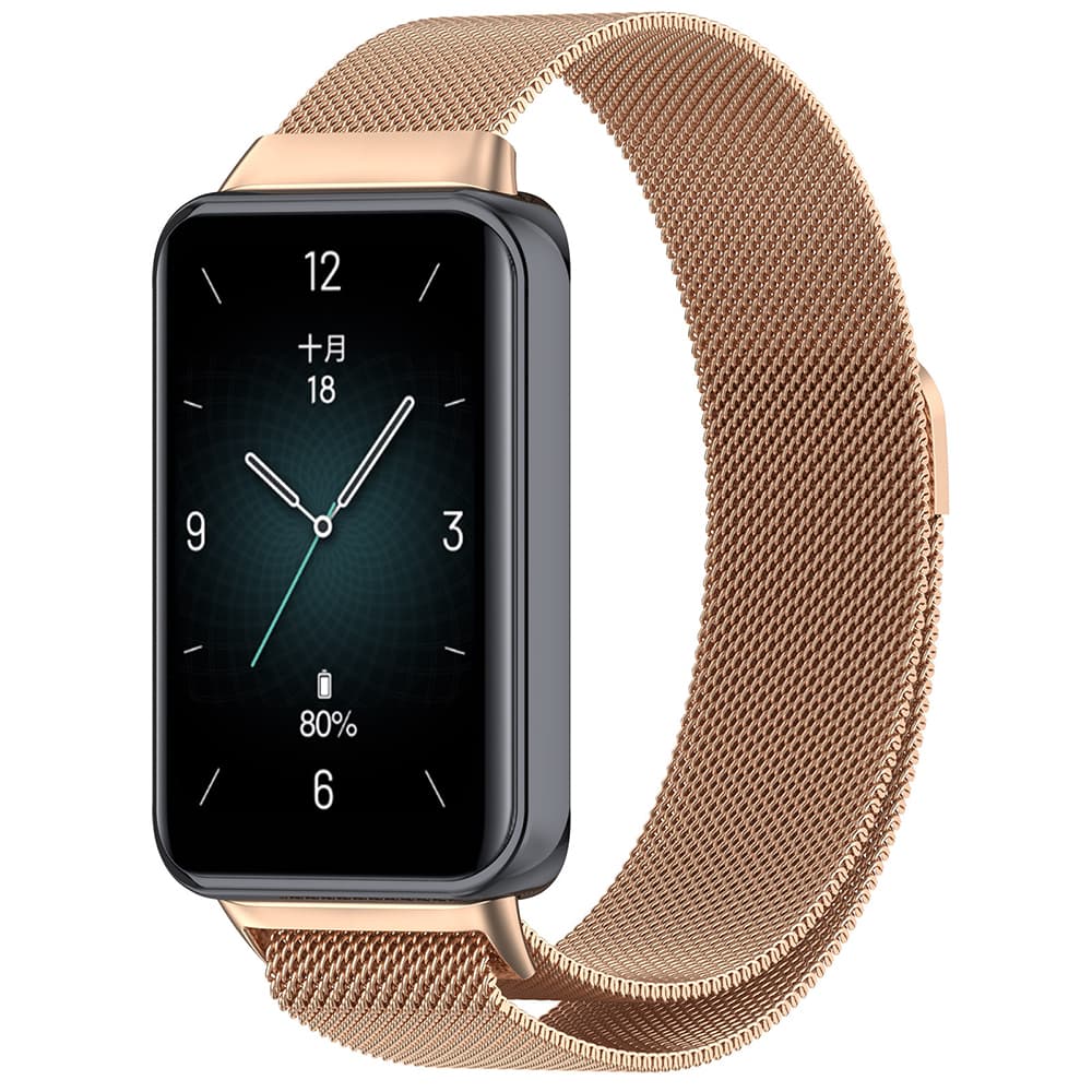 Řemínek Techsuit Honor Band 9 růžově zlatý