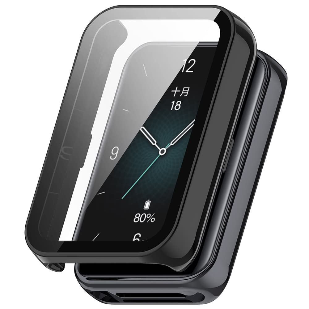 Ochranné pouzdro a fólie Techsuit Defense360 Pro pro Honor Band 10/9 černá - náhled 1
