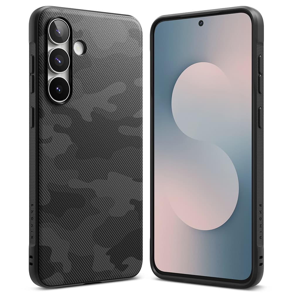 Ringke Onyx pouzdro pro Samsung Galaxy S25 FE maskáčová černá - náhled 1