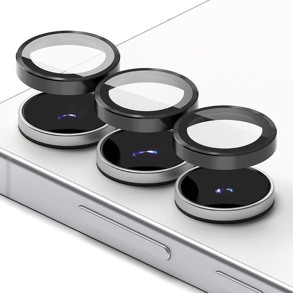 Ringke ochranné sklo na čočku fotoaparátu 2 ks Samsung Galaxy S25 FE černá - náhled 1