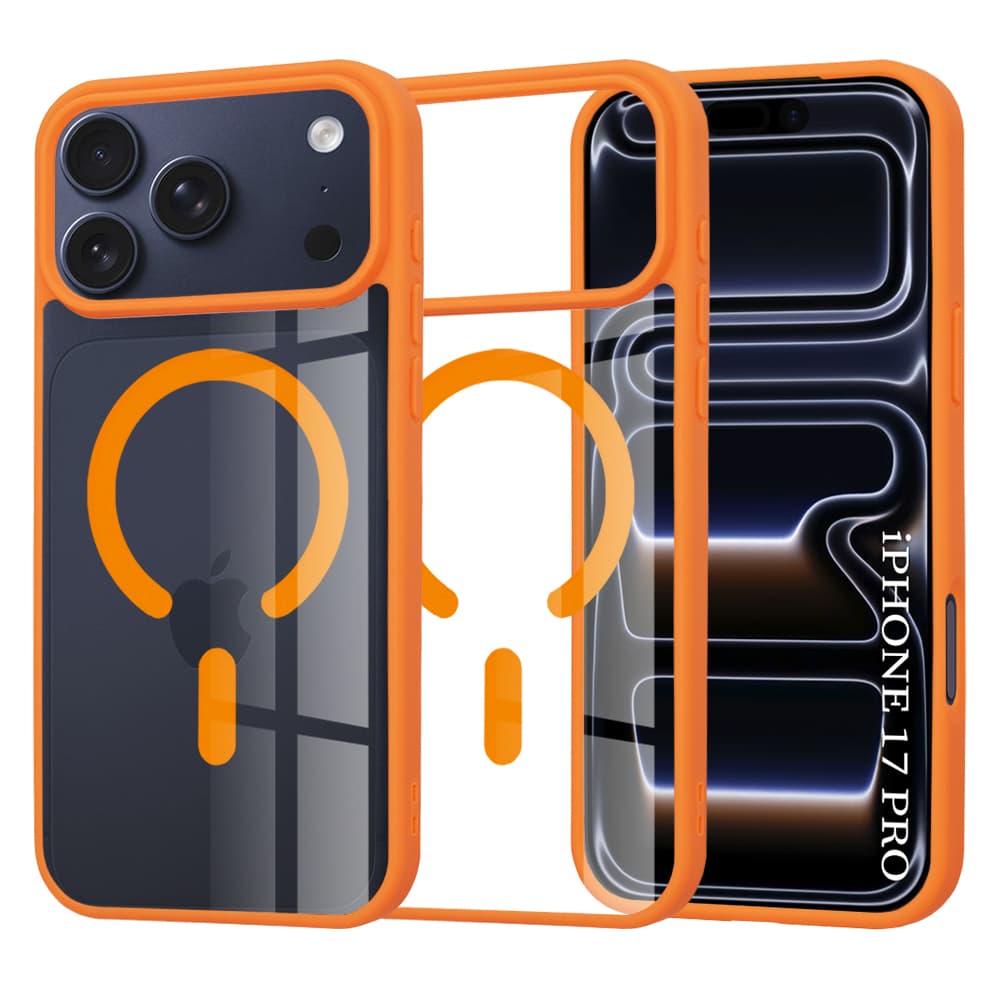 Techsuit MagSafe Pro pro iPhone 17 Pro oranžový - náhled 1