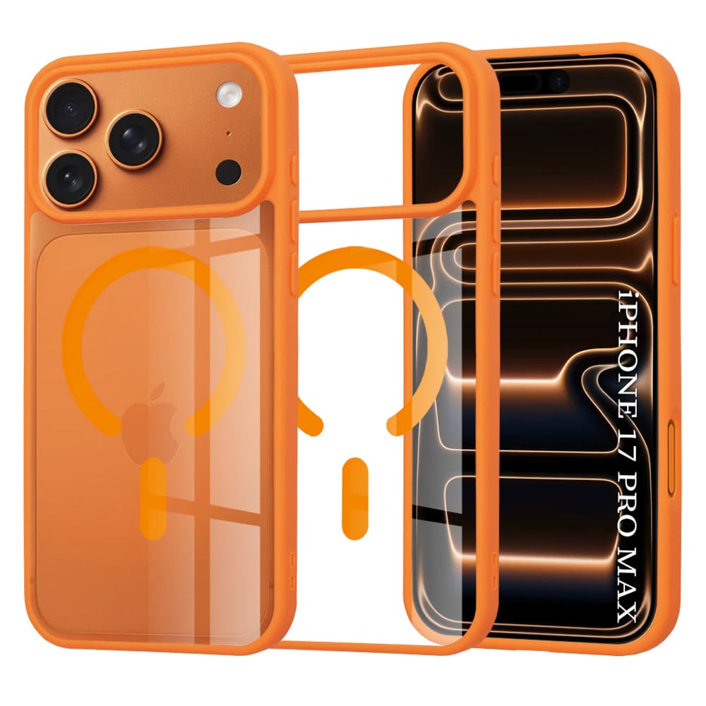 Techsuit MagSafe Pro pro iPhone 17 Pro Max oranžová - náhled 1
