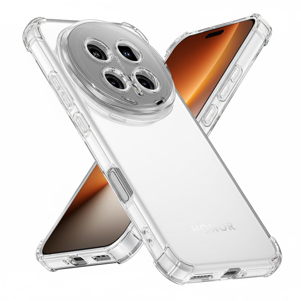 Techsuit Shockproof silikonový obal Honor Magic8 Pro průhledný - náhled 1