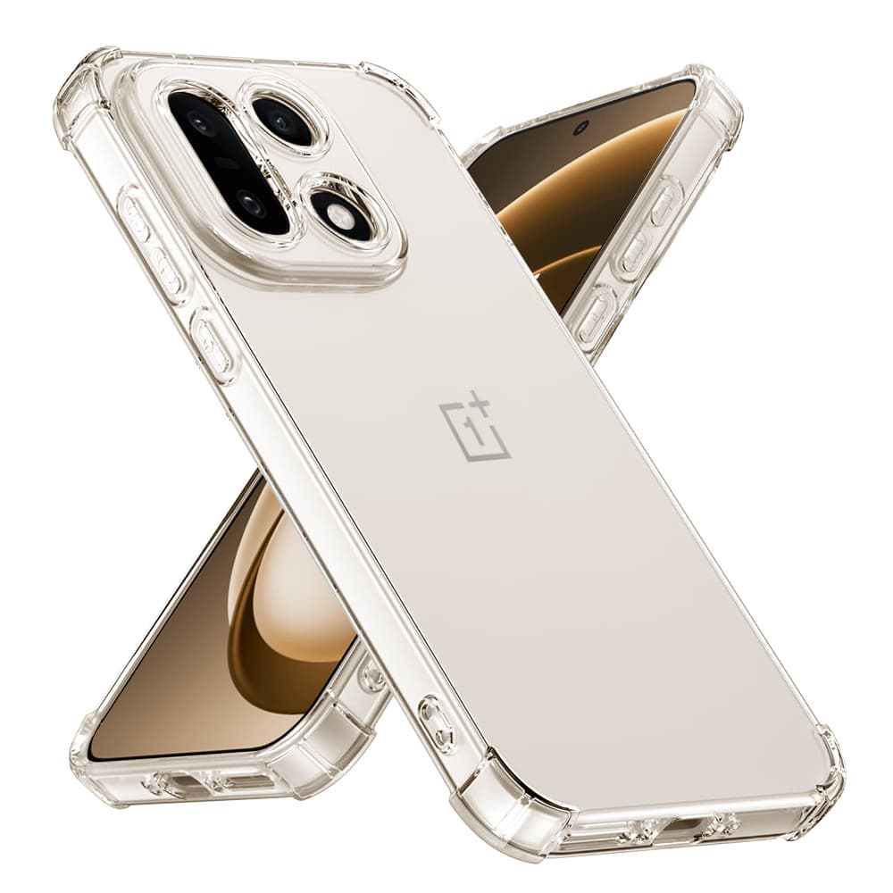 Techsuit Shockproof průhledný silikonový obal OnePlus 15 průhledný - náhled 1
