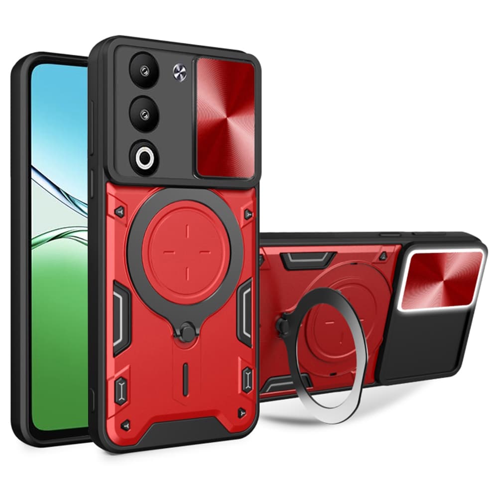 Techsuit CamGuard Pro pro Oppo A5 4G A5 5G červená - náhled 1