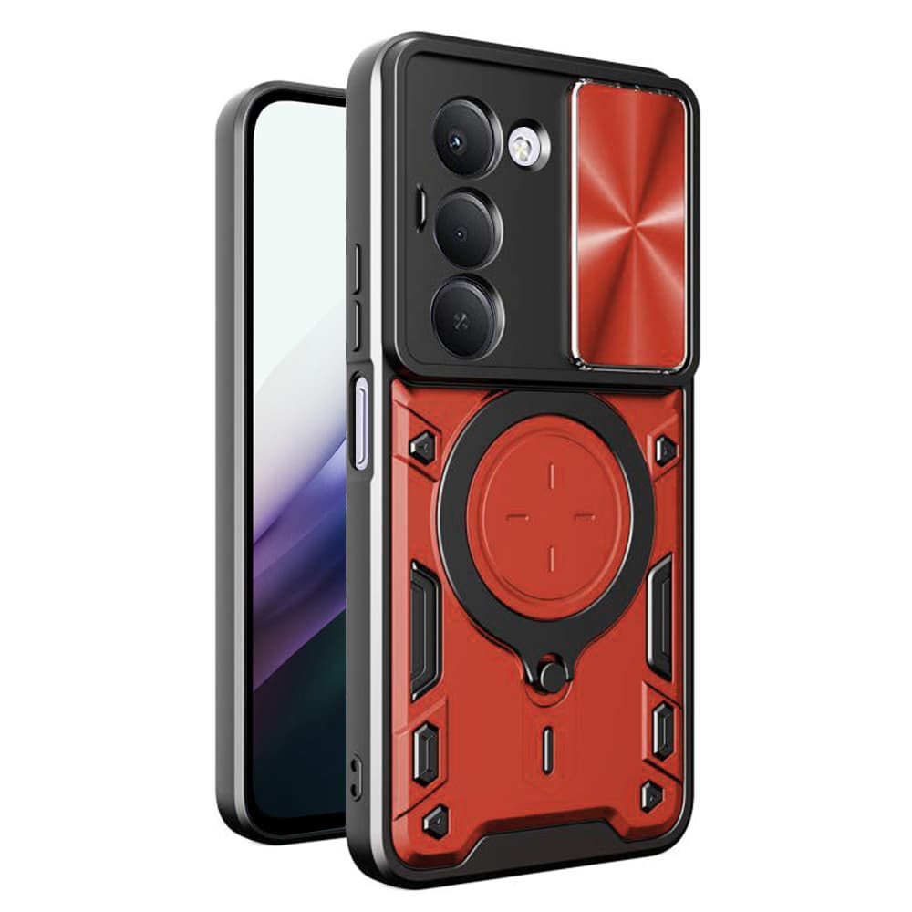 Techsuit CamGuard Pro pro Xiaomi Redmi 15 4G / Redmi 15 5G červená - náhled 1