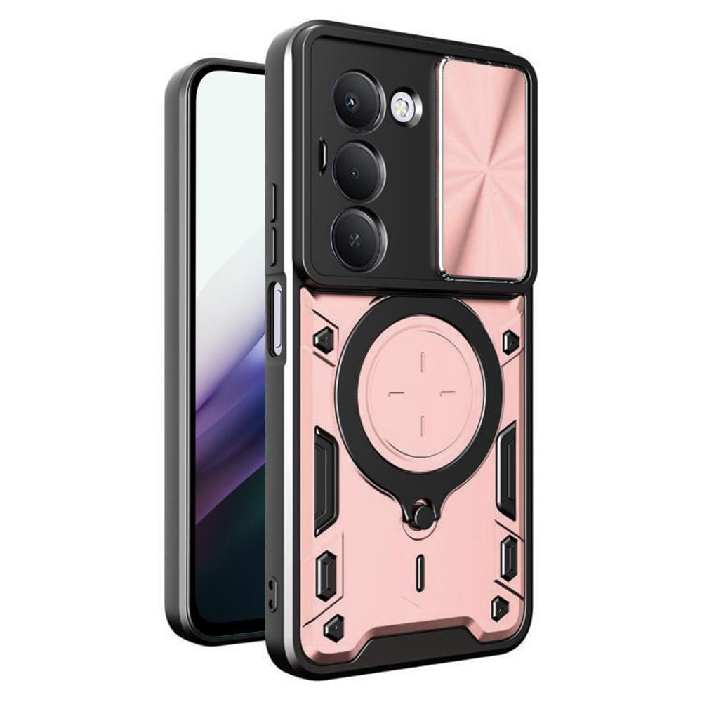 Techsuit CamGuard Pro pro Xiaomi Redmi 15 4G / 5G růžově zlatý - náhled 1
