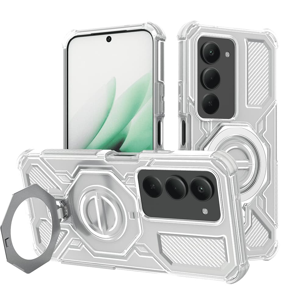 Techsuit Carbon Shield PRO pro Xiaomi Redmi 15 4G / 5G bílý průhledný - náhled 1