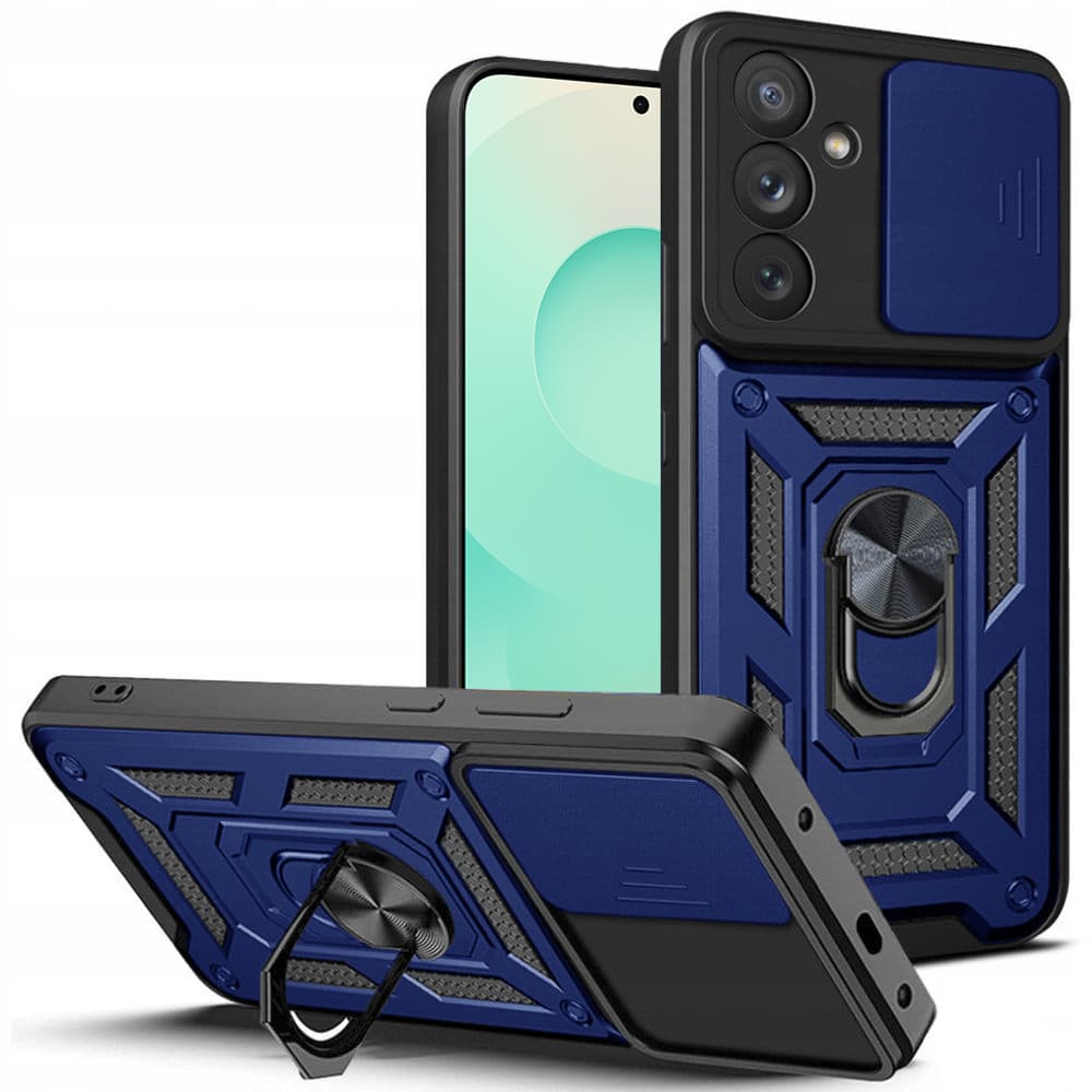 Techsuit CamShield Series pro Samsung Galaxy S25 FE modrá - náhled 1