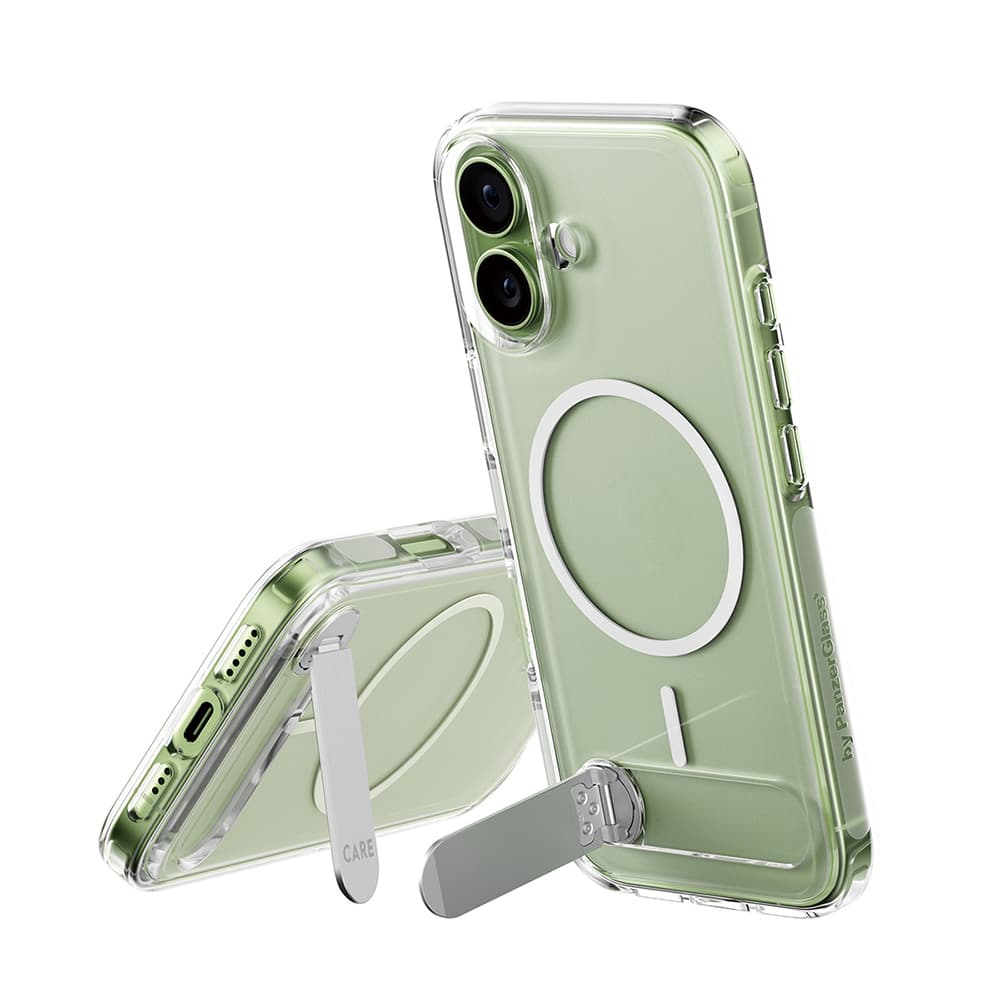 PanzerGlass® CARE Feature Kickstand MagSafe iPhone 17 průhledný - náhled 1