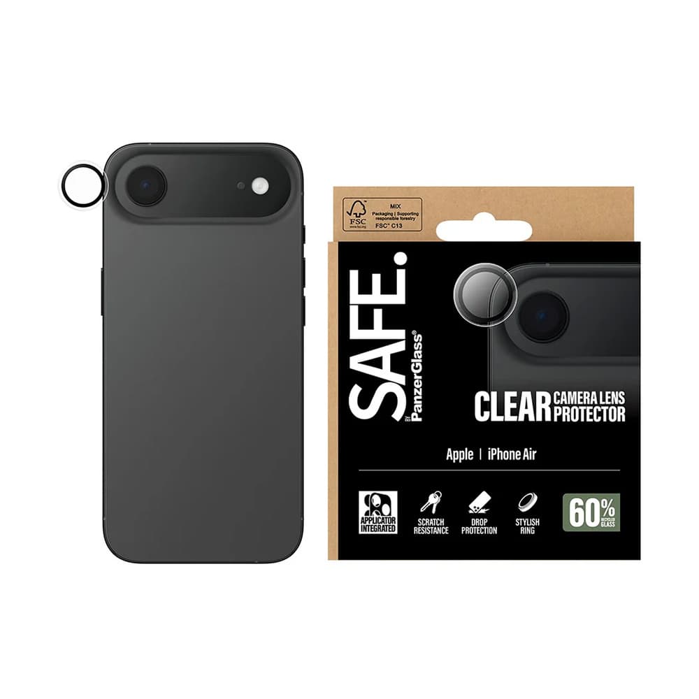 PanzerGlass® SAFE. Ochrana čočky fotoaparátu iPhone 17 Air čirá - náhled 1
