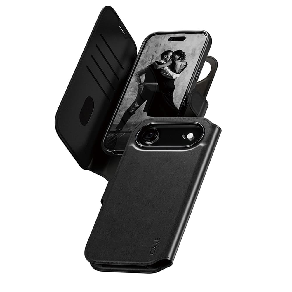 Pouzdro PanzerGlass CARE MagSafe Tango Two-in-One Wallet iPhone 17 Air černé - náhled 1