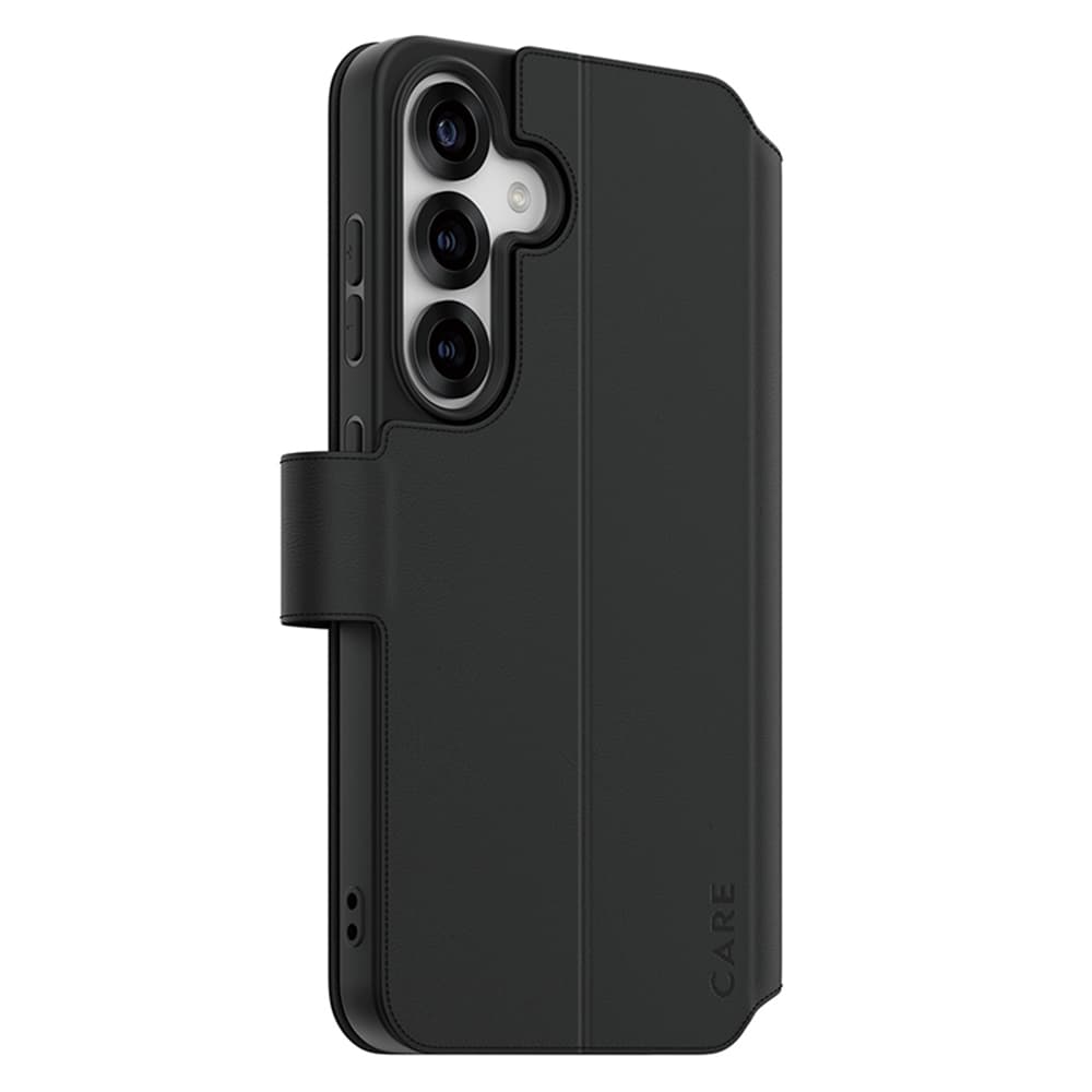 Pouzdro s opěrkou PanzerGlass® CARE pro Samsung Galaxy S25 černé - náhled 1