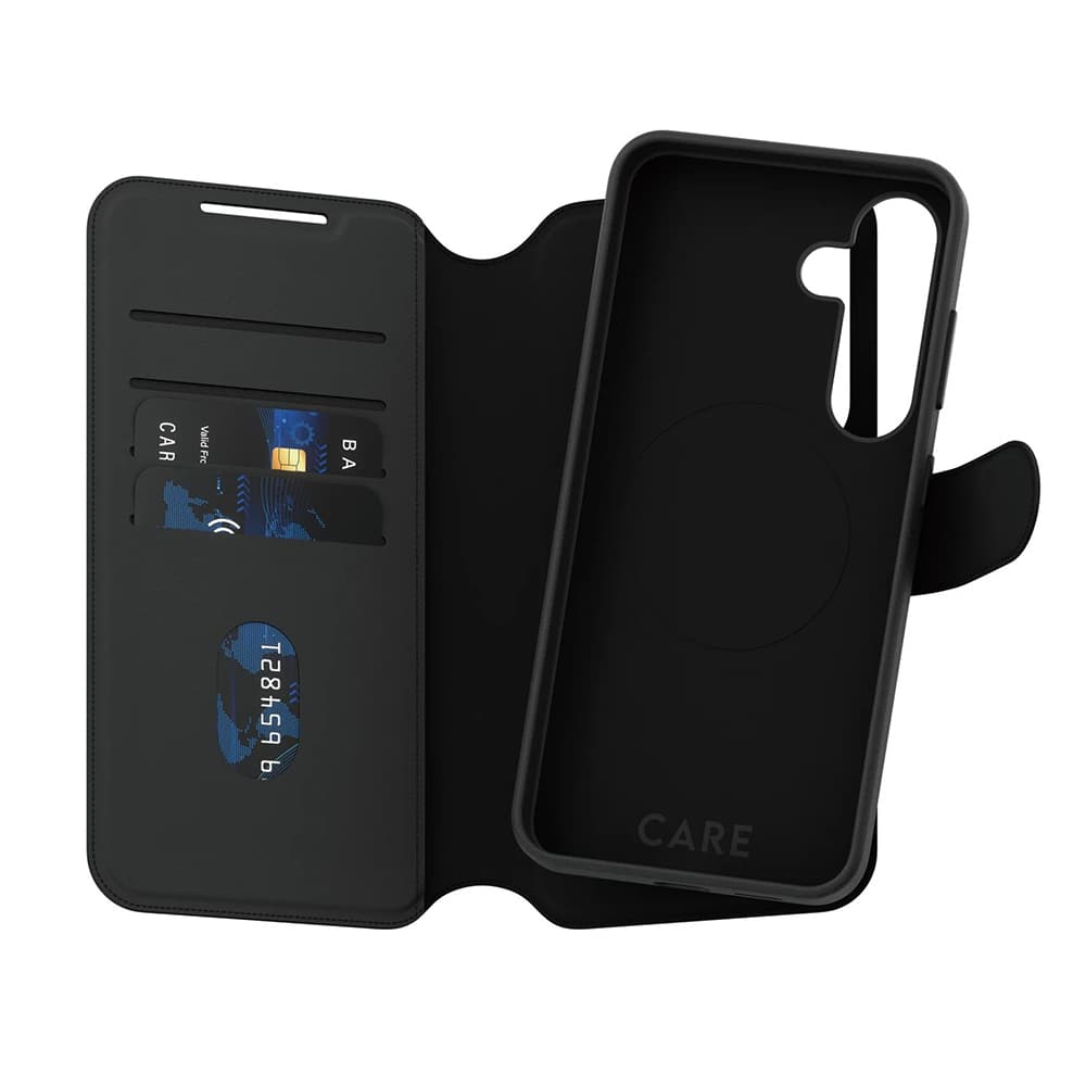 Pouzdro PanzerGlass CARE Feature Case Tango Two-in-One Wallet Samsung Galaxy S25 černé - náhled 1