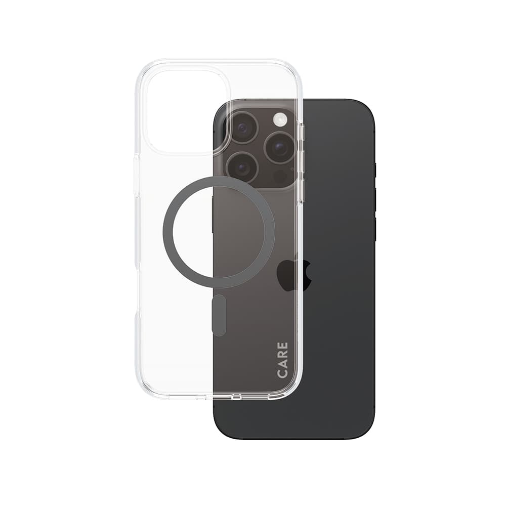 PanzerGlass® CARE Flagship Urban Combat černý MagSafe iPhone 16 Pro Max průhledný - náhled 1