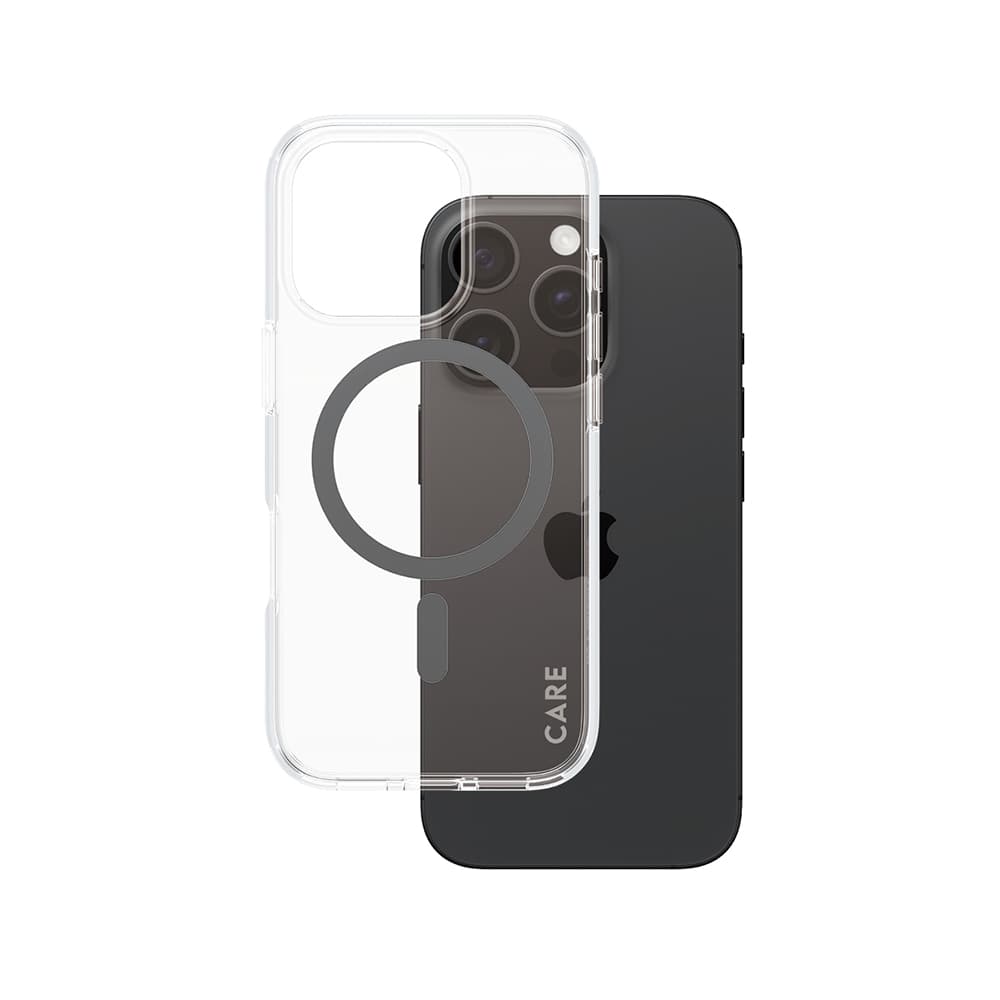 PanzerGlass® CARE Flagship Urban Combat černý MagSafe iPhone 16 Pro průhledný - náhled 1