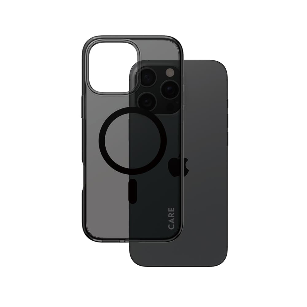 PanzerGlass® CARE Flagship Urban Combat černý MagSafe iPhone 16 Pro Max Smokey - náhled 1