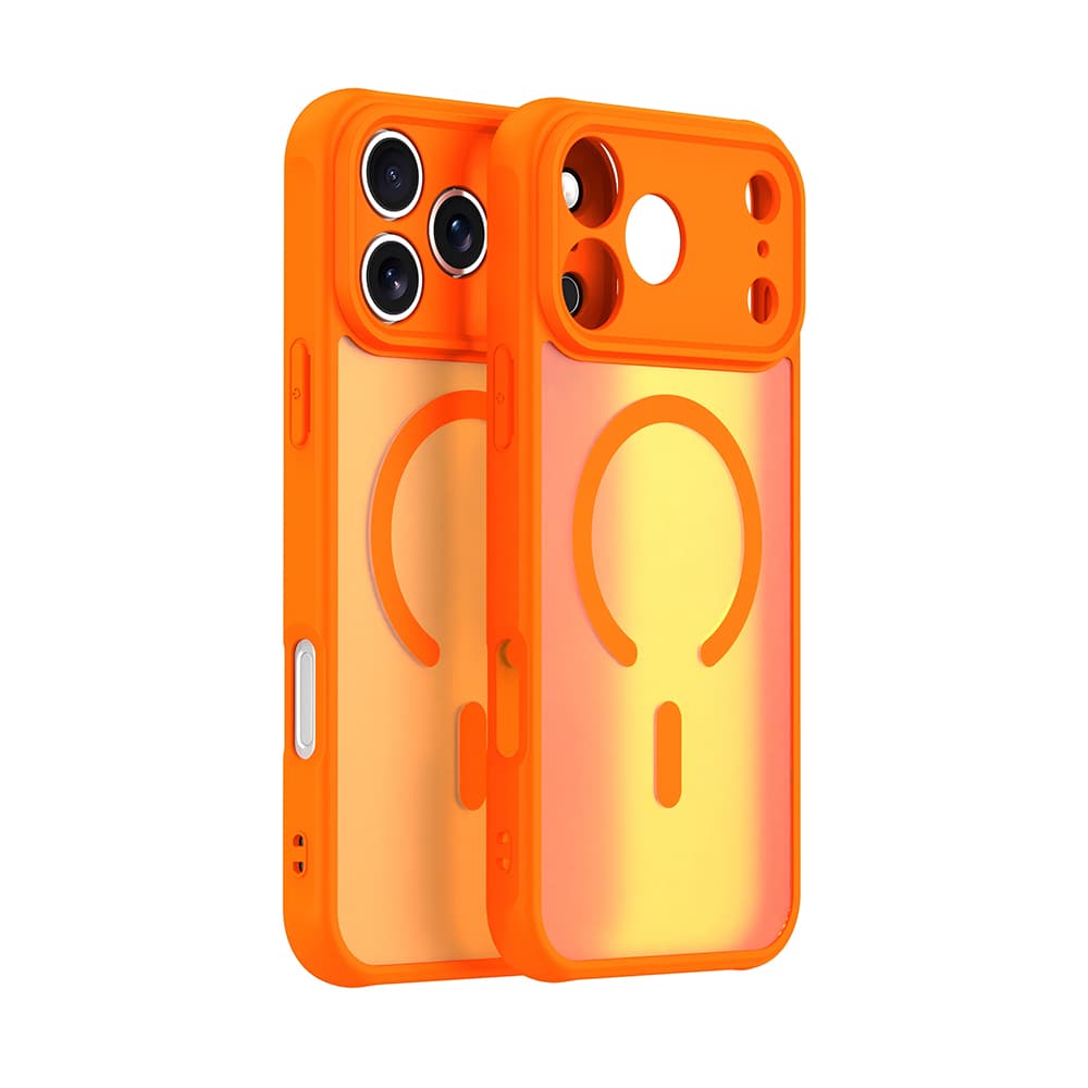 Techsuit HaloFrost II MagSafe pro iPhone 17 Pro Max oranžová - náhled 1