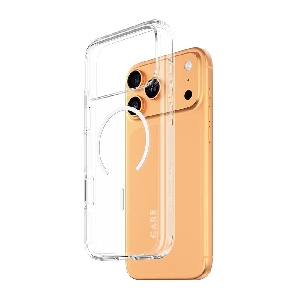 PanzerGlass® CARE Flagship Urban Explorer bílý MagSafe iPhone 17 Pro průhledný - náhled 1