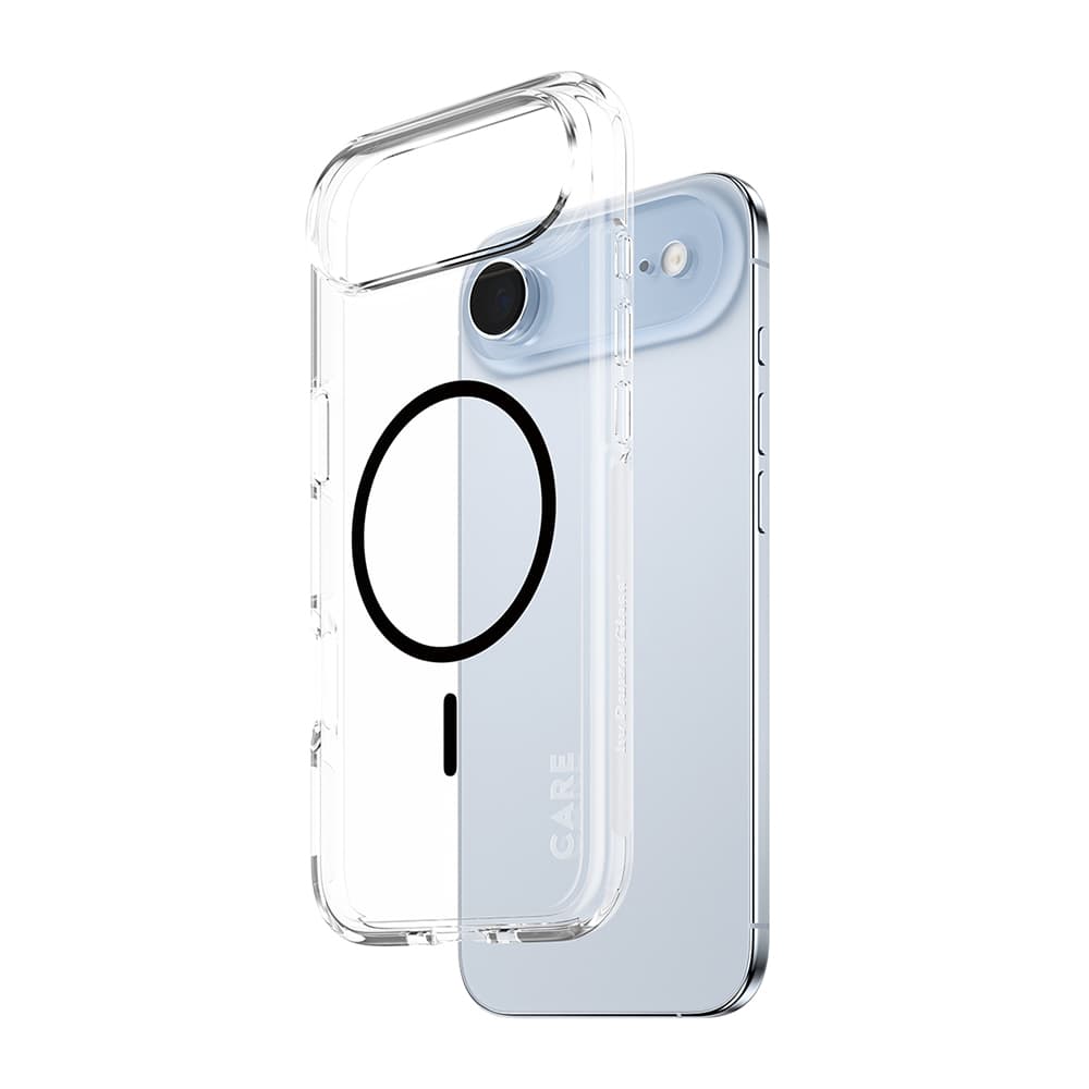 PanzerGlass® CARE Flagship Urban Explorer černý MagSafe iPhone 17 Air průhledný - náhled 1