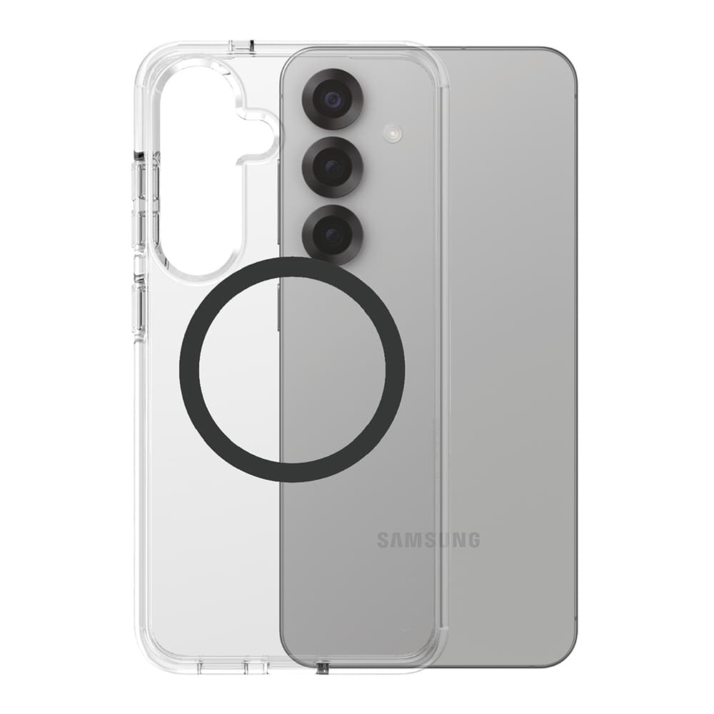 PanzerGlass® CARE Flagship Urban Combat černá Qi kompatibilní Samsung Galaxy S25 průhledný - náhled 1