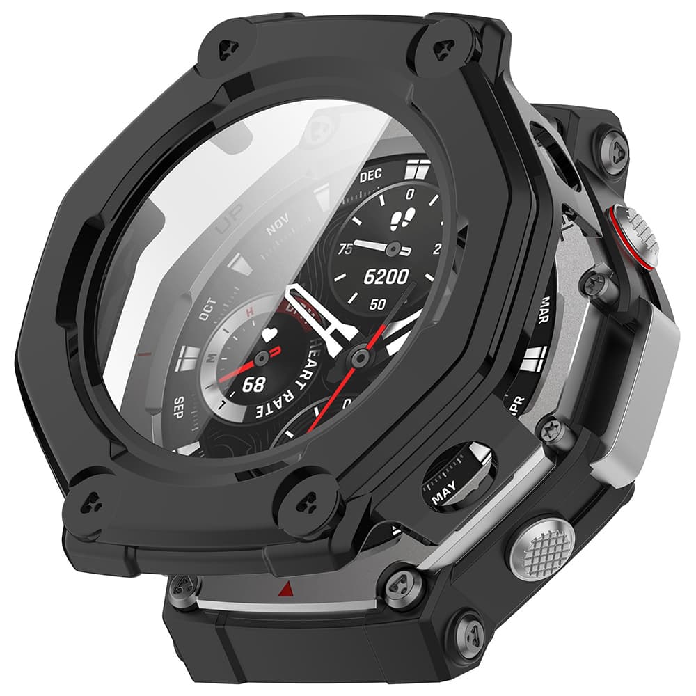 Ochranné pouzdro a fólie Amazfit T-Rex 3 černá Techsuit Defense360 Pro