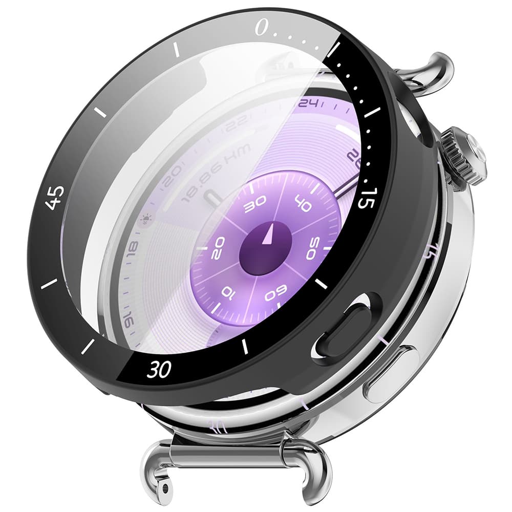 Techsuit Defense360 Pro rámeček a ochrana displeje Huawei Watch GT 6 41mm matná černá