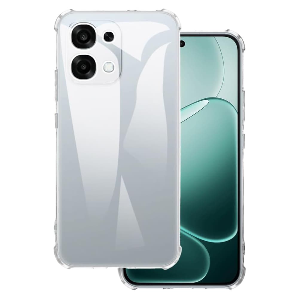 Techsuit Shockproof průhledný silikonový obal pro Oppo A6 Pro 4G A6 Pro 5G průhledný - náhled 1
