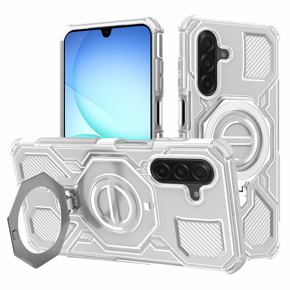 Techsuit Carbon Shield PRO pro Samsung Galaxy A17 5G A17 4G bílá průhledná - náhled 1