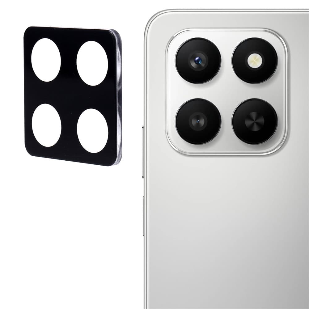 Techsuit - Sklo na fotoaparát - Honor 400 Smart 5G 400 Smart 4G X7d 4G - černá - náhled 1