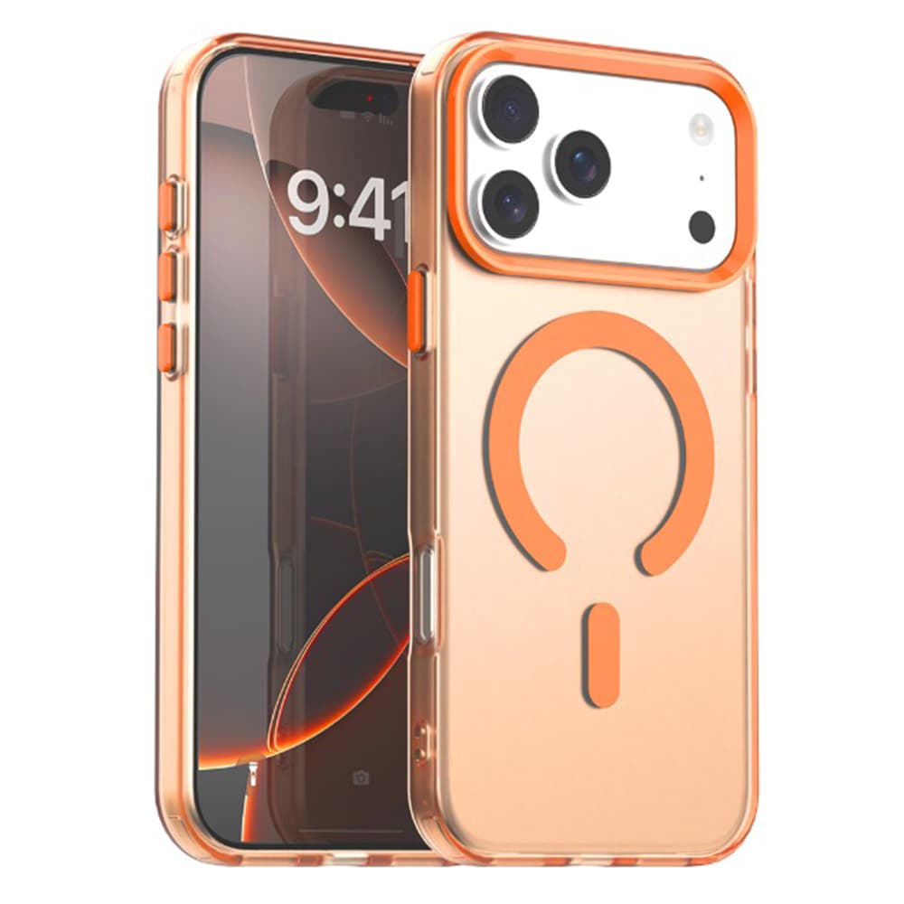 Techsuit CandyCase MagSafe pro iPhone 17 Pro oranžová - náhled 1
