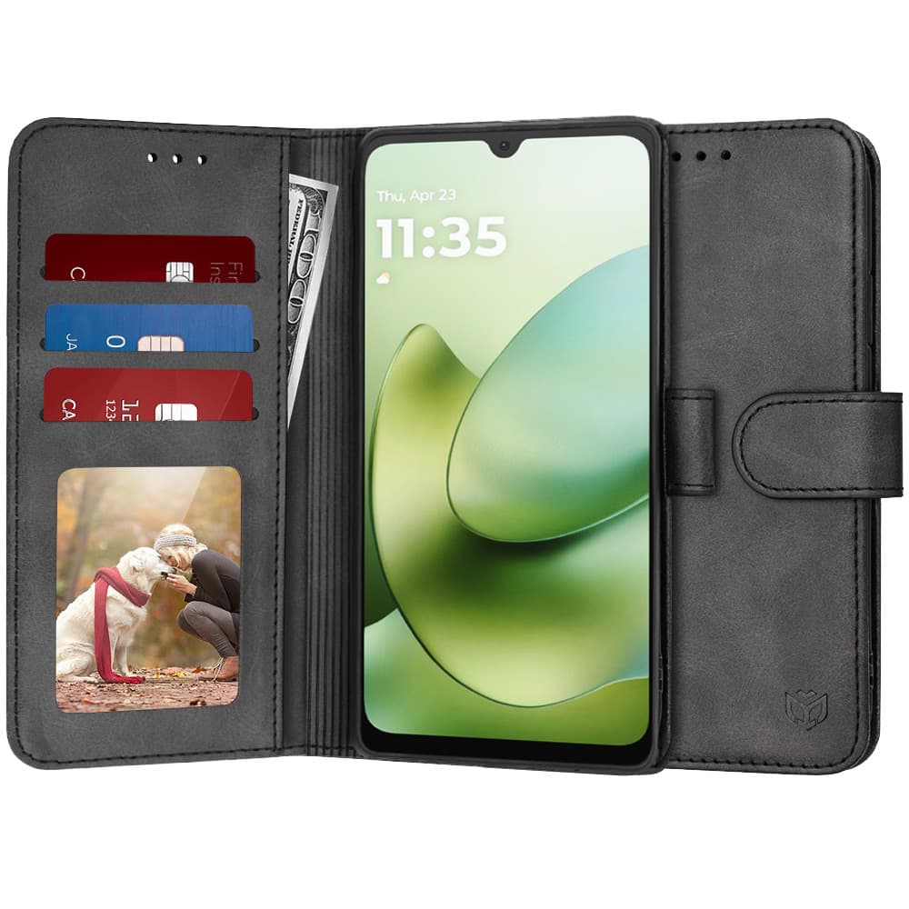 Techsuit Diary Book pro Motorola Moto G06 černá - náhled 1