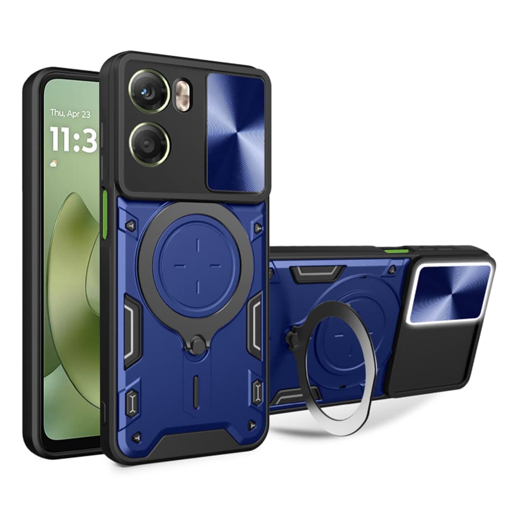 Pouzdro Techsuit CamGuard Pro pro Motorola Moto G06 modré - náhled 1