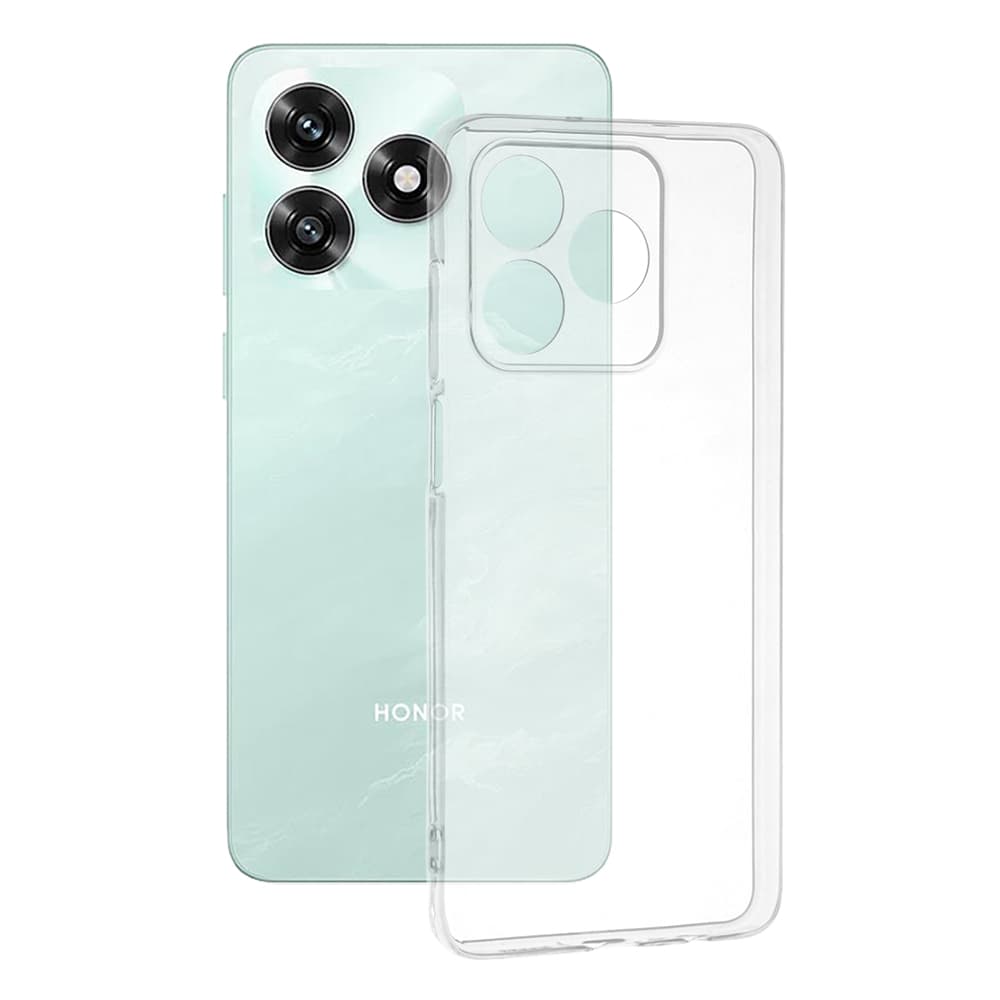 Techsuit silikonové pouzdro Honor X5c Plus průhledné - náhled 1