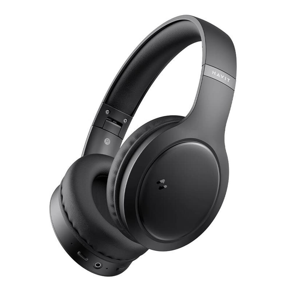 Havit bezdrátová sluchátka H633BT Bluetooth 5.1 350mAh HD stereo černá - náhled 1