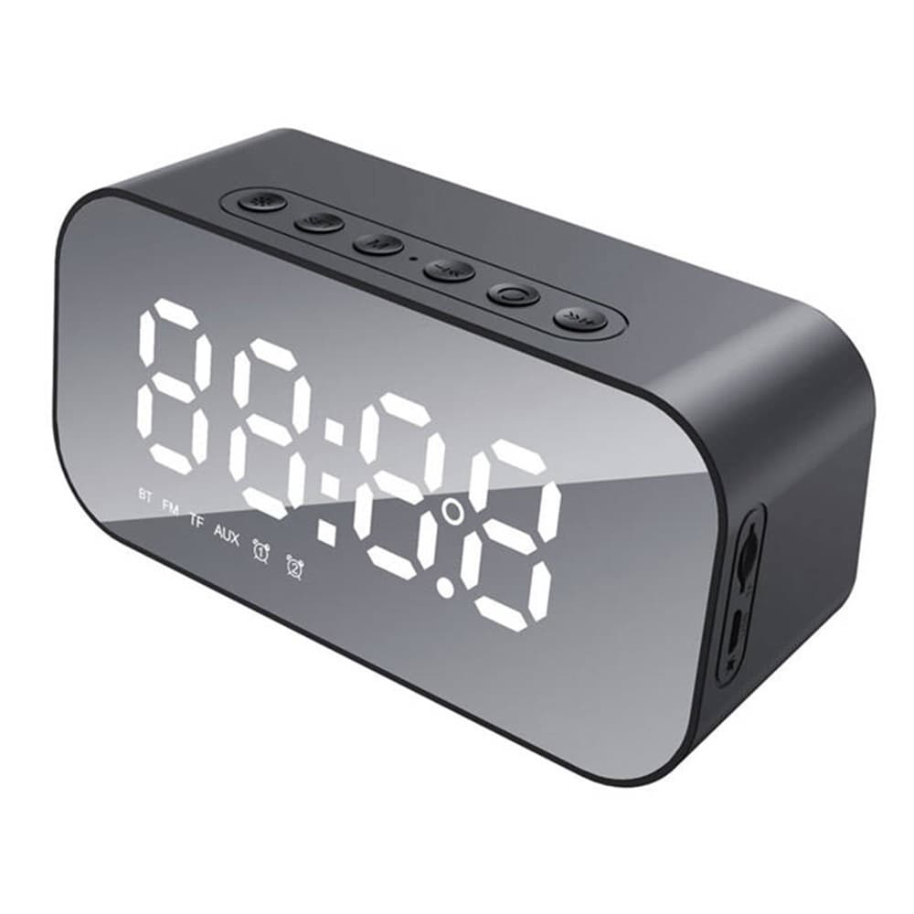 Havit Wireless Bluetooth Speaker M3 budík rádio Bluetooth 5.0 1200mAh 3W AUX Micro SD černý - náhled 1