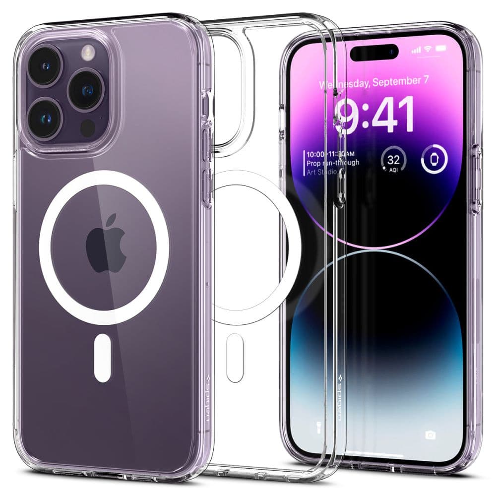 Spigen Ultra Hybrid MagSafe pro iPhone 14 Pro bílý - náhled 1