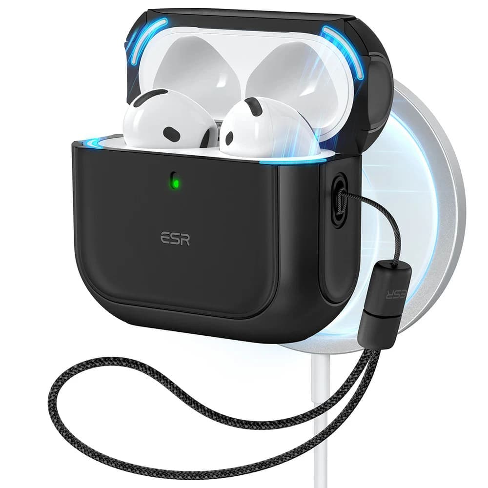 ESR Orbit Hybrid HaloLock pro Apple AirPods 4 černá - náhled 1