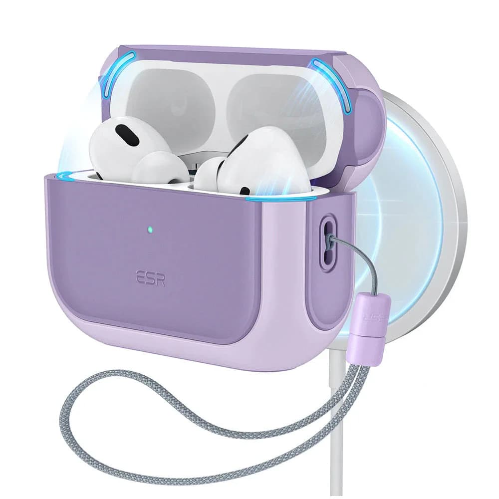 ESR Orbit Hybrid HaloLock pro Apple AirPods Pro 3 levandulová - náhled 1